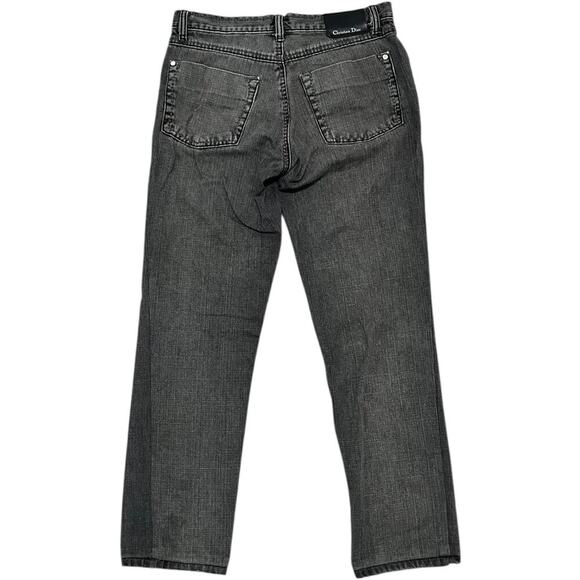 Christian Dior Charcoal Black Vintage Jeans - Picture 2 of 5